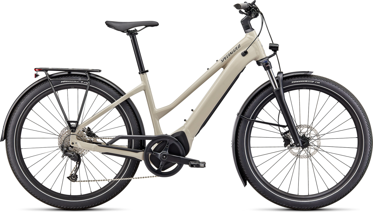 TURBO VADO - свой в городе! Specialized Turbo Vado 3.0 Step-Through 2022 White Mountains / Black Reflective Артикул 95022-7705, 95022-7704, 95022-7703, 95022-7702