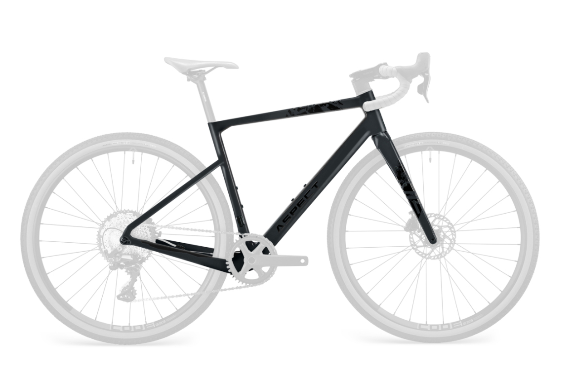 Рамы шоссе, гревел рама фреймсет Aspect Allroad CF Elite 2026 Черный Артикул 4660447853131, 4660447853124