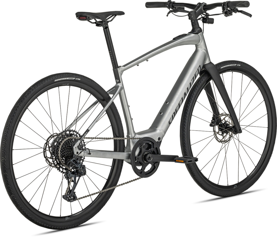 TURBO VADO - свой в городе! Specialized Turbo Vado SL 5.0 2022 Brushed Aluminum / Black Reflective Артикул 93922-3103, 93922-3105, 93922-3102, 93922-3104