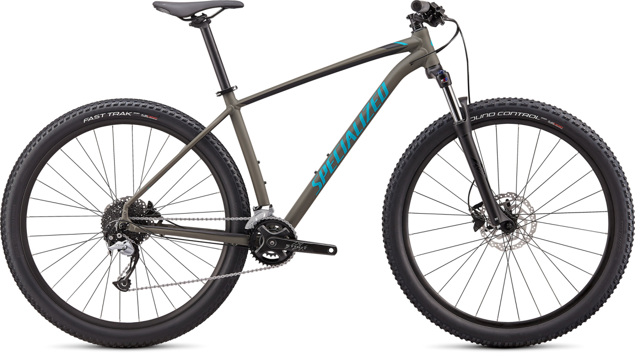 Купить Specialized Rockhopper Comp 29 2X 2020 серый-бирюзовый Артикул 91220-5704, 91220-5705, 91220-5701, 91220-5703, 91220-5706, 91220-5702