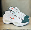 Кроссовки Кроссовки Reebok Question Mid ftwr white/forest green/orange flare Артикул GW885710, GW88579.5, GW885713, GW885710.5, GW88579, GW88578.5, GW88578