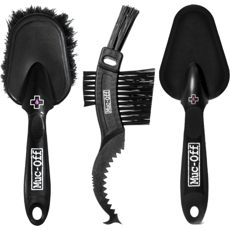 Велохимия Набор щеток 3шт Muc-Off Premium Brush для чистки и полировки велосипеда 220 Артикул 