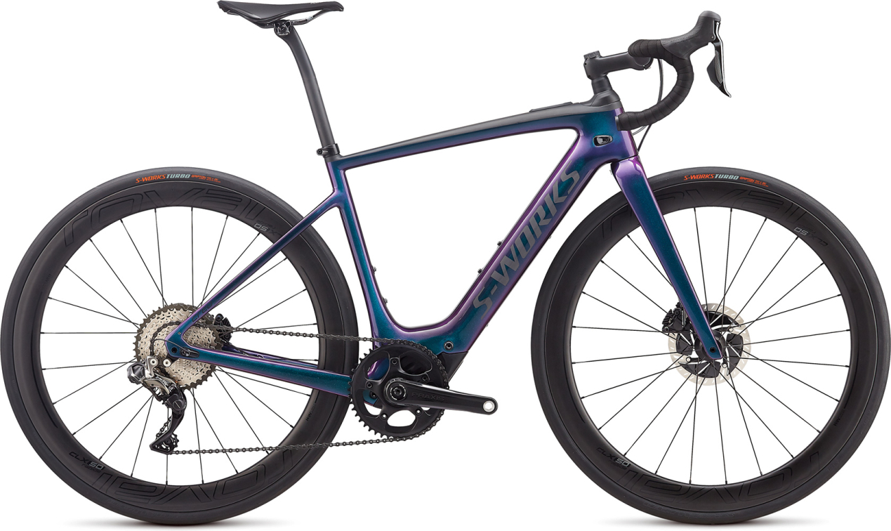 TURBO CREO - теперь 200 км реально! Specialized S-Works Turbo Creo SL 2020 Supernova Chamelion / Raw Carbon Артикул 98120-0005, 98120-0004, 98120-0003, 98120-0006, 98120-0002
