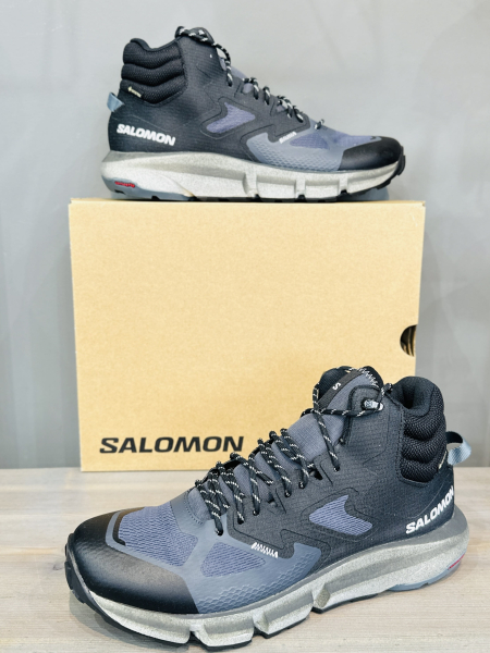 Ботинки Salomon Predict Hike Mid GTX Ebony/Black/Stormy Weather