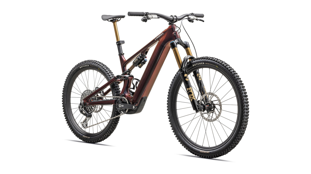 TURBO LEVO - лучшее из возможного! Specialized S-Works Turbo Levo 4 2026 Gloss Red Pearl / Black / Metallic White Silver Артикул 95226-1303, 95226-1306, 95226-1305, 95226-1301, 95226-1302, 95226-1304