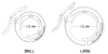 Звоночки велосипедные Звонок Knog Oi Prima Large Артикул 13413, 13411