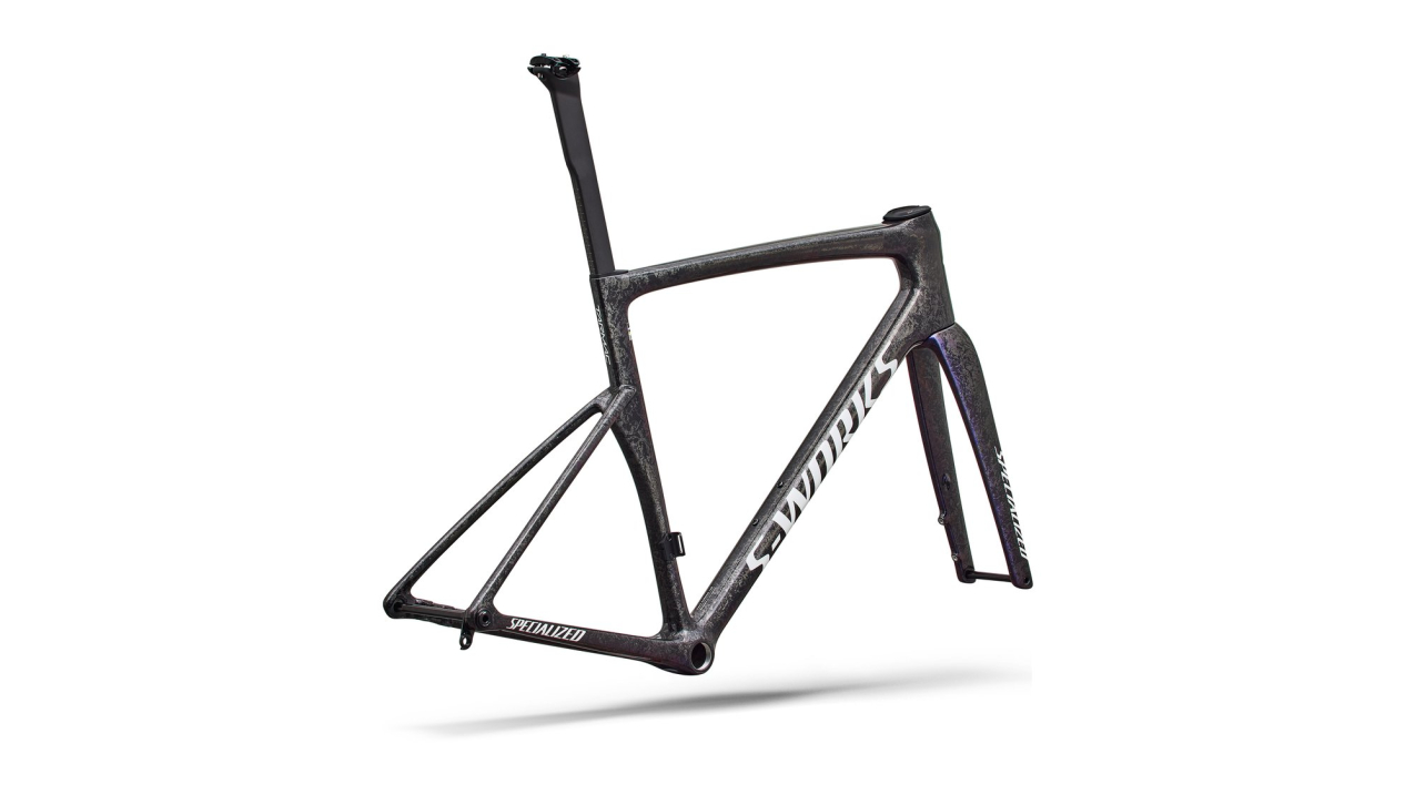 S-WORKS велосипеды шоссе рама Specialized S-Works Tarmac SL9 FRMSET 2027 Gloss Carbon / Blue to Red Chameleon / Gloss White Артикул 74927-0456, 74927-0452, 74927-0461, 74927-0458, 74927-0454, 74927-0449