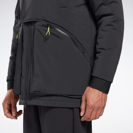 Куртки Куртка Reebok OW TW+GR PADDED PARKA black Артикул HG8924L, HG89242XL, HG8924M, HG8924XL, HG8924XS, HG8924S