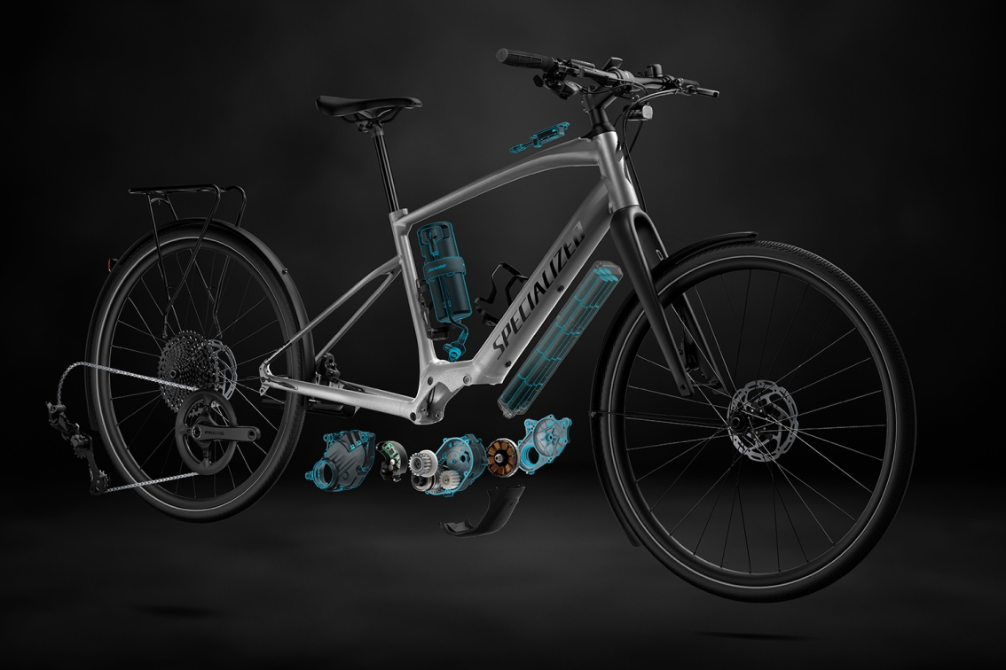 TURBO VADO - свой в городе! Specialized Turbo Vado SL 4.0 EQ Navy / White Mountains Reflective Артикул 93920-5403, 93920-5402, 93920-5404, 93920-5405