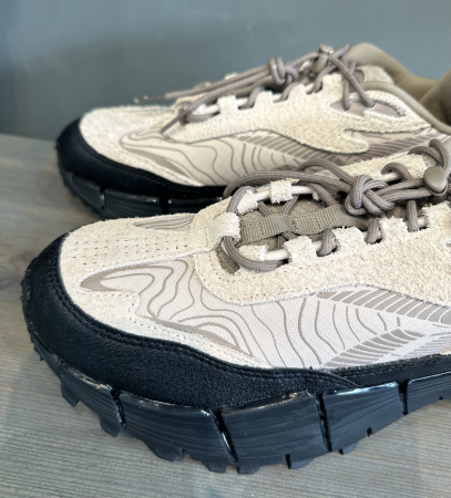 Кроссовки Кроссовки Reebok Zig Kinetica 2.5 Edge soft ecru/taupe/core black Артикул HR130110.5, HR13016.5, HR13019.5, HR130111, HR13014.5, HR13017, HR13016, HR13018.5, HR13017.5, HR130112, HR13018, HR130111.5, HR130110, HR13015.5, HR13019