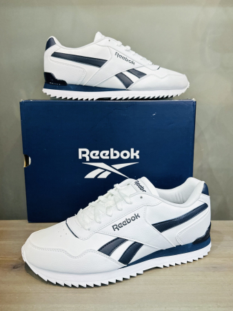 Кроссовки Кроссовки Reebok Royal Glide White/ Collegiate Navy Артикул BD532110, BD532113, BD532111.5, BD53219.5, BD532110.5, BD53219, BD53218.5