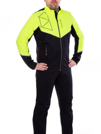 Куртки Куртка Fischer Softshell Light black/yellow Артикул 4680162763461, 4680162763454