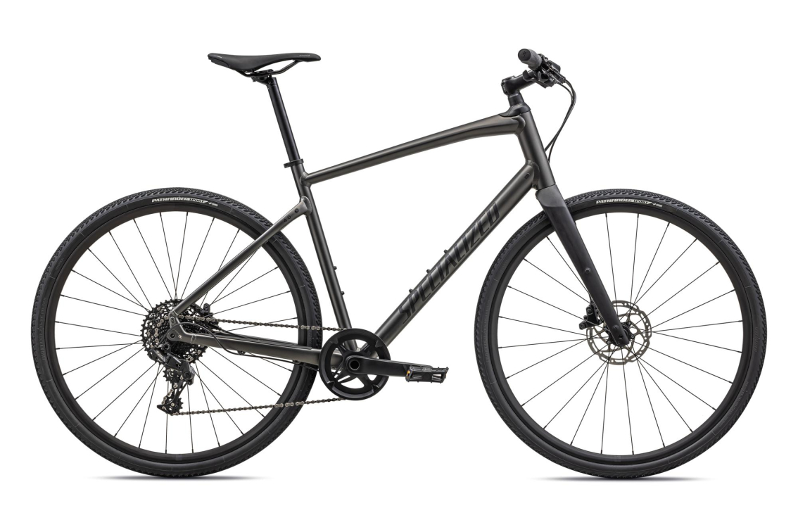 Городские велосипеды Specialized Sirrus X 4.0 2023 Satin Smoke / Satin Black Reflective Артикул 92423-5000, 92423-5001, 92423-5004, 92423-5003, 92423-5005, 92423-5002