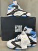 Кроссовки Кроссовки Reebok SHAQ ATTAQ ftwr white/core black/azure Артикул GX388112, GX388110, GX388110.5, GX38818.5, GX388111.5, GX388111, GX38819.5, GX38819, GX38818