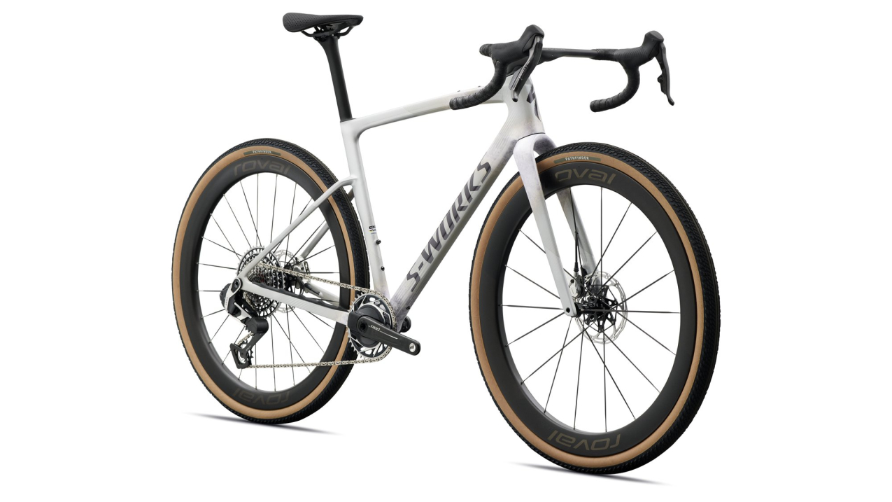 S-WORKS велосипеды гравийные Specialized S-Works Crux 5 - Sram RED XPLR 2027 Silver Dust Frost Артикул 91427-0158, 91427-0149, 91427-0154, 91427-0152, 91427-0161, 91427-0156