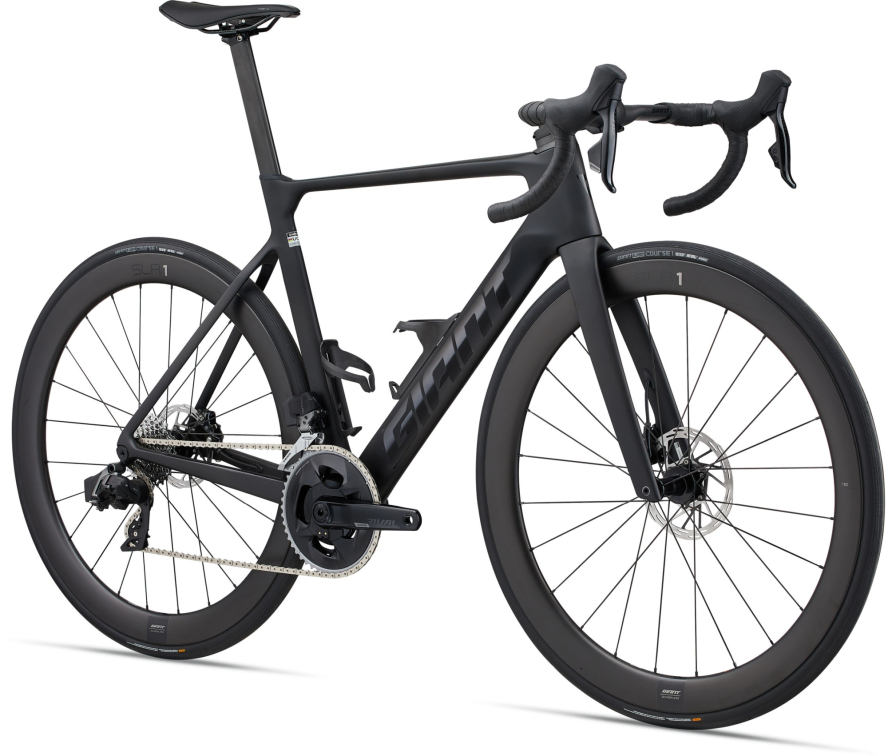 Шоссейные велосипеды Giant Propel Advanced Pro 1 2024 BR Matte Carbon Артикул 1074004106, 1074004107