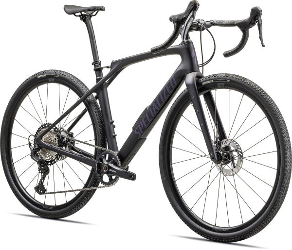 Specialized Diverge STR Comp Carbon 2024 Satin Metallic Midnight Shadow/ Violet Ghost Pearl