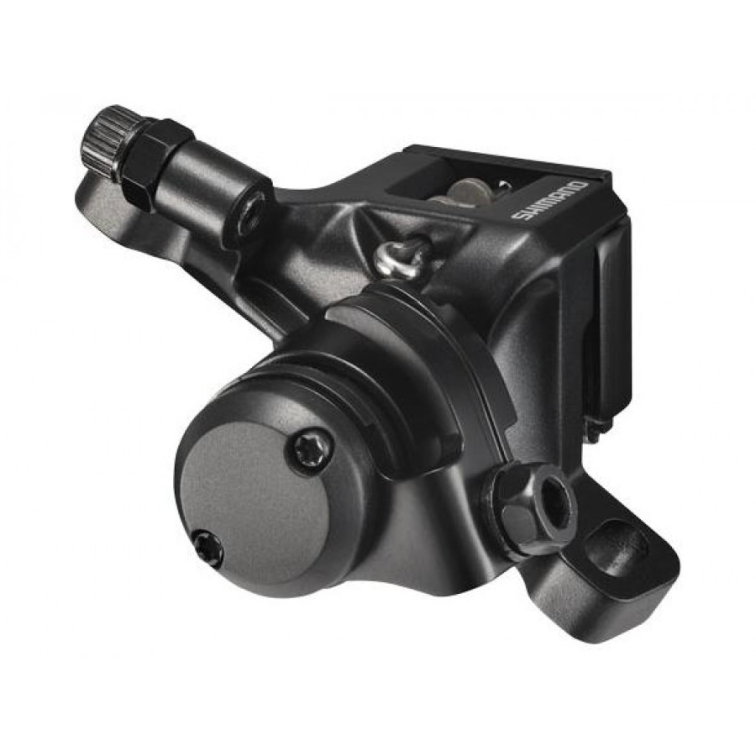 Дисковые тормоза Тормоз дисковый-механический Shimano M416A Артикул EBRM416AFPRS, EBRM416AFPRL