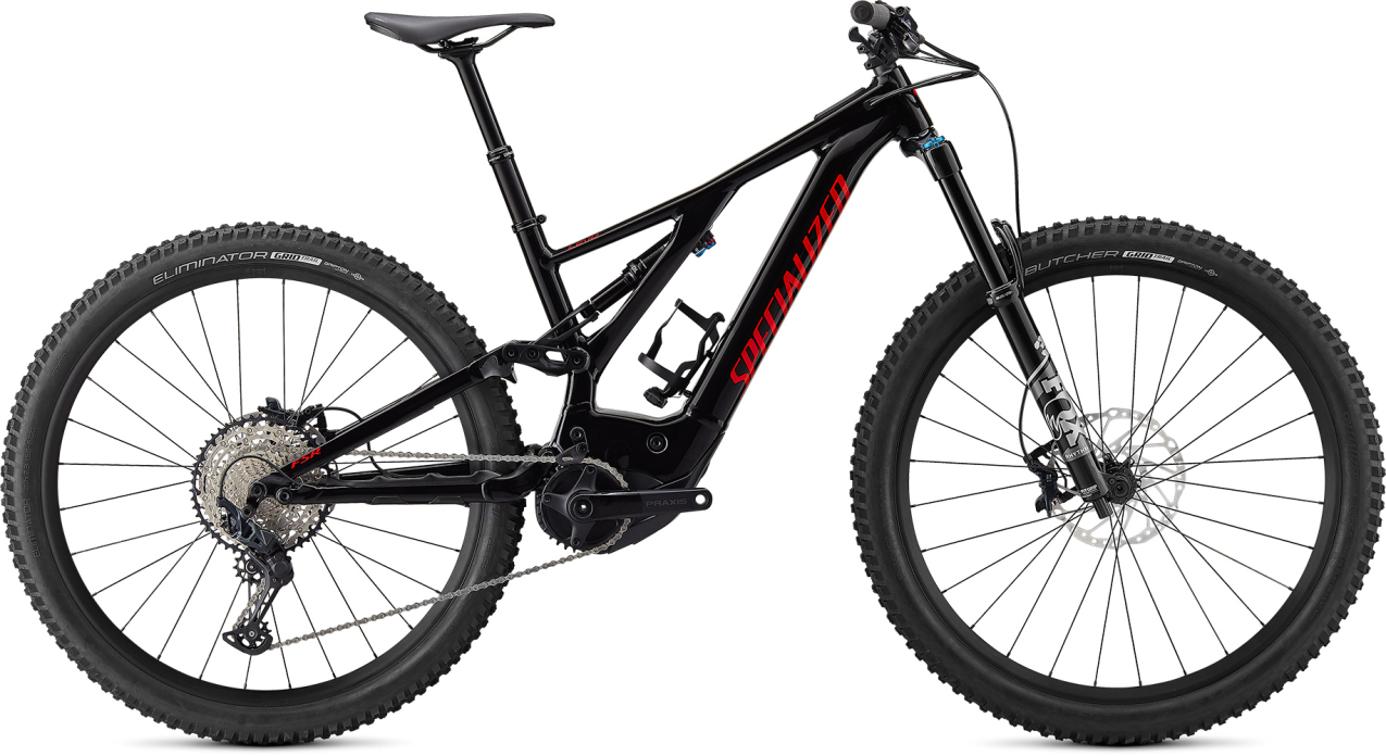 TURBO LEVO - лучшее из возможного! Specialized Turbo Levo Comp 2021 Black / Flo Red Артикул 96421-5102, 96421-5104