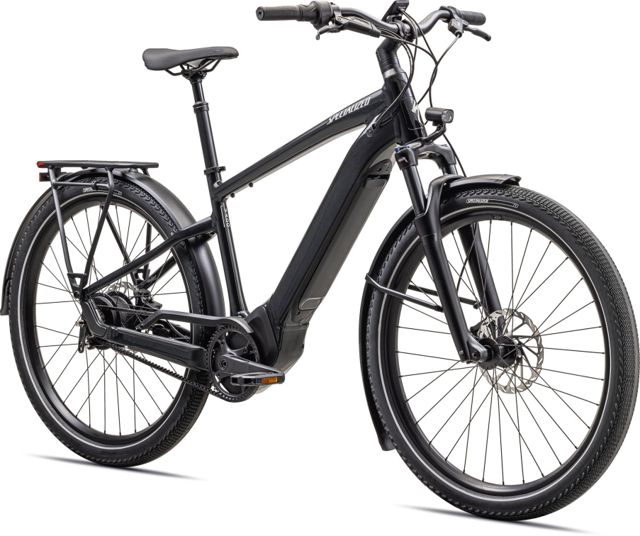TURBO VADO - свой в городе! Specialized Turbo Vado 4.0 IGH 2025 Gloss Castblack / Satin Silver Reflective Артикул 95324-8405, 95324-8402, 95324-8403, 95324-8404