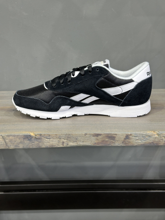 Кроссовки Кроссовки женские Reebok Classic Nylon black/black/white Артикул FV450611, FV45068.5, FV45069.5, FV450610.5, FV450610, FV45066, FV45067.5, FV45065, FV45065.5, FV45067, FV45069, FV45068, FV45066.5