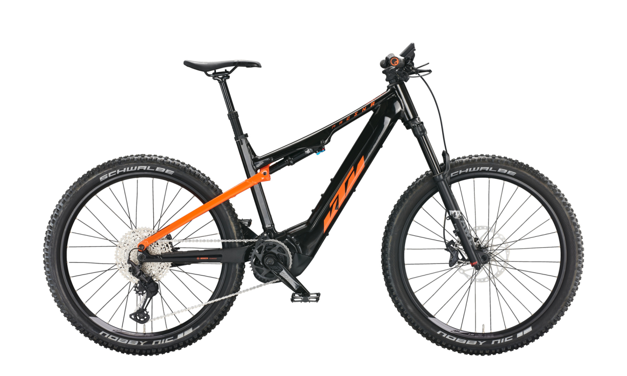 Электровелосипеды Premium KTM Macina Lycan 771 2023 Черный-оранжевый Артикул 022312100, 022312108, 022312103