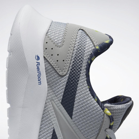 Кроссовки Кроссовки Reebok Energylux 2.0 pure grey 3/vector navy/acid yellow Артикул GW96966.5