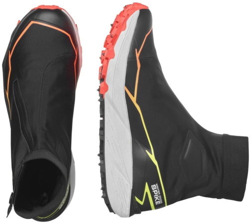 Зимняя обувь Кроссовки Salomon Winter Cross Spike Black/Neon Flame/Safety Yellow Артикул L47307300-10.5, L47307300-9, L47307300-10