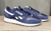 Кроссовки Кроссовки Reebok Classic Leather vector navy/vector navy/ftwr white Артикул GV96426, GV96427, GV96426.5, GV964211.5, GV964210, GV96428, GV964211