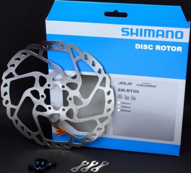Тормозные диски Тормозной диск Shimano RT66 Артикул ISMRT66M, ISMRT66S