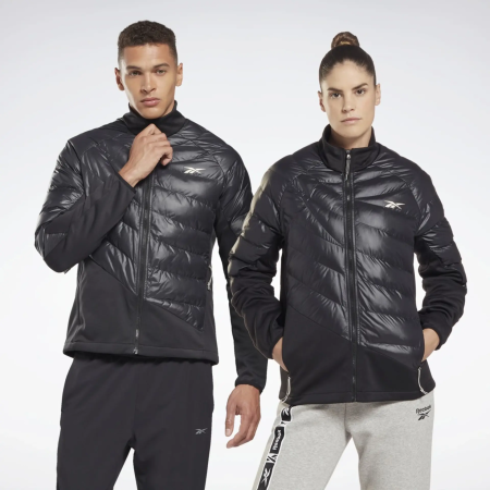 Куртки Куртка Reebok OW TW+GR HYBRID Jacket black Артикул HG8926L, HG8926S, HG89262XL, HG8926M, HG8926XL, HG8926XS