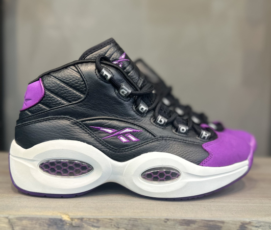 Кроссовки Кроссовки Reebok Question Mid core black/aubergine/pure grey 1 Артикул GX024010.5, GX02407.5, GX024012.5, GX02409, GX02406.5, GX02408, GX02406, GX02407, GX024011.5, GX02409.5, GX024010