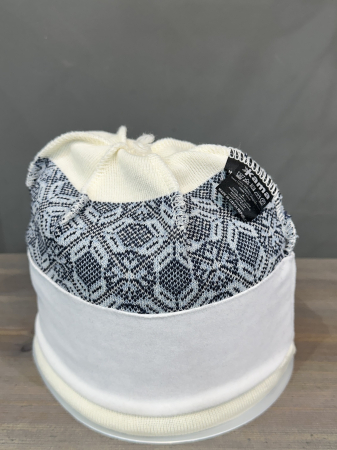 Шапки, кеппи, бейсболки Шапка Kama A57-101 Off White Артикул 