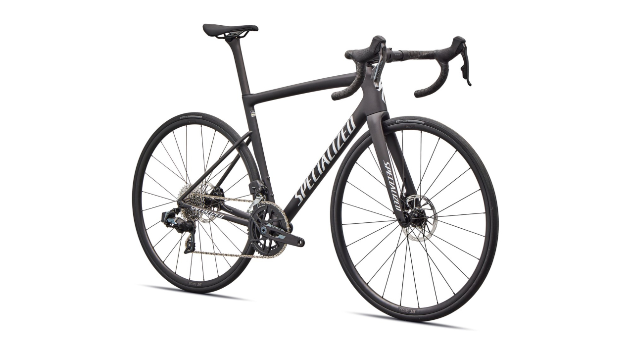 Шоссейные велосипеды Specialized Tarmac SL8 Comp - Sram Rival AXS  2026 Satin Carbon / White Артикул 94926-5458, 94926-5454, 94926-5452, 94926-5461, 94926-5449, 94926-5456, 94926-5444