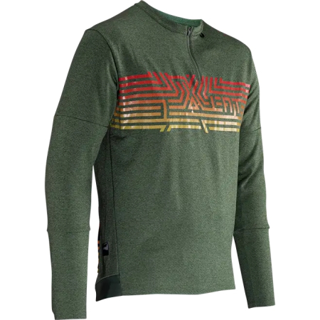 Джерси, толстовки, худи Джерси Leatt MTB Trail 4.0 LS Spinach Артикул 5024130373