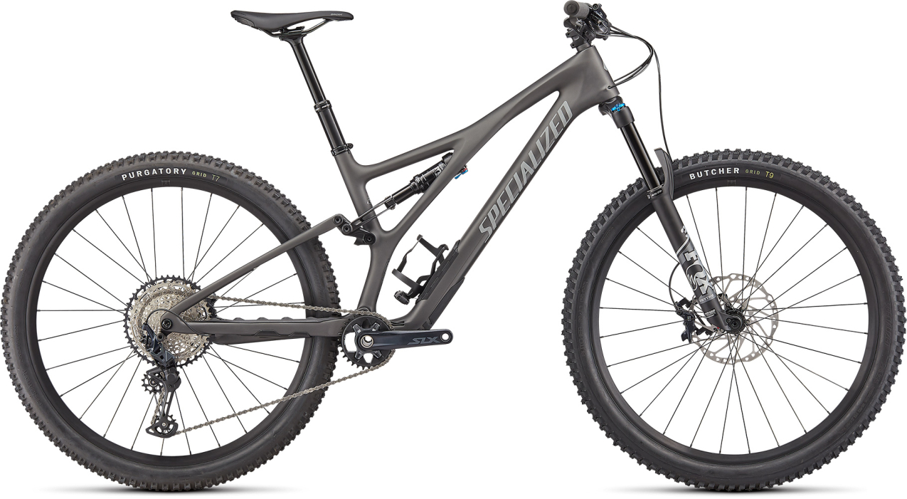 Купить Specialized Stumpjumper Comp Carbon 2021 Satin Smoke / Cool Grey / Carbon Артикул 93321-5006, 93321-5005, 93321-5001, 93321-5004, 93321-5003, 93321-5002