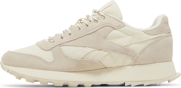Кроссовки Кроссовки Reebok Classic Leather classic white/classic white/stucco Артикул GY152712, GY152710, GY152711.5, GY152710.5, GY152712.5, GY152711
