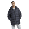 Куртки Куртка Reebok VECTOR LONG DOWN Jacket black/black/black Артикул HH8368XL, HH8368XS, HH8368M, HH8368S, HH8368L