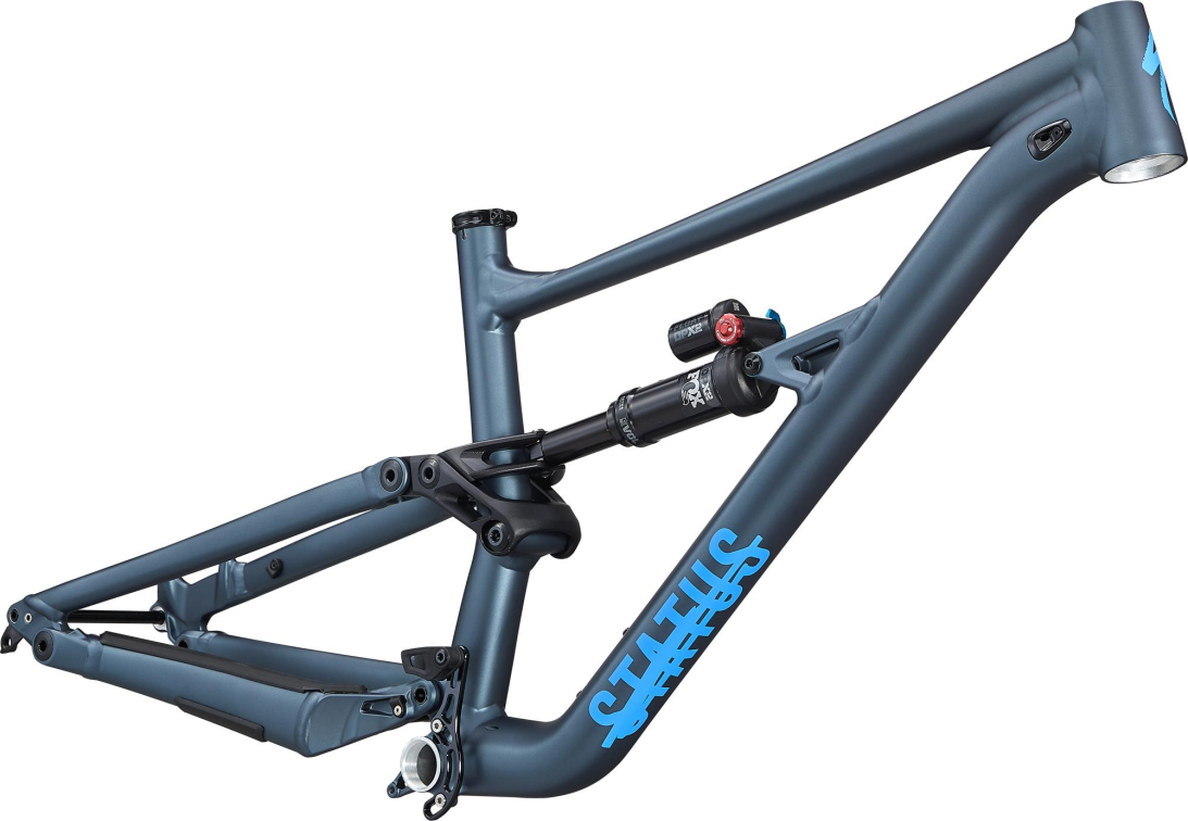 Рамы горных велосипедов рама Specialized Status 160 2021 Satin Cast Battleship / Sky Blue Артикул 73720-7104, 73720-7103, 73720-7105, 73720-7101, 73720-7102
