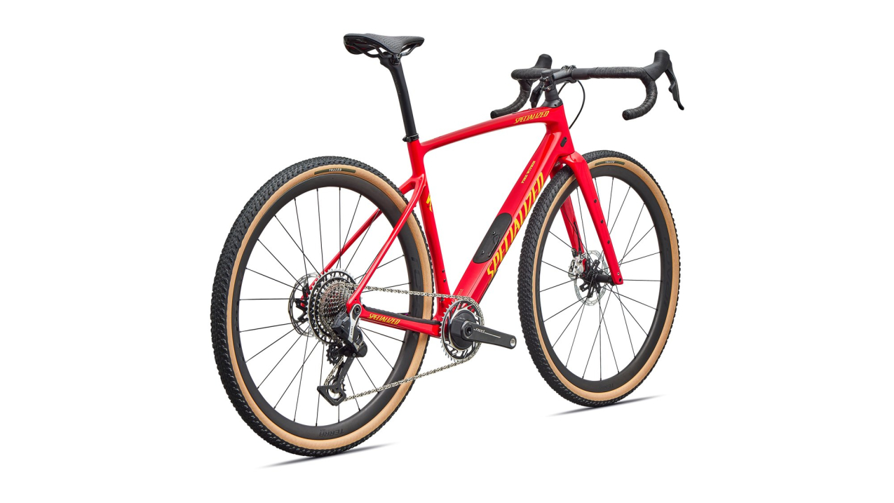 Гравийные велосипеды, комфорт плюс Specialized Diverge 4 Pro LTD 2026 SRAM RED XPLR Gloss Vivid Red Yellow Ltd Артикул 95426-1149, 95426-1152, 95426-1154, 95426-1158, 95426-1156, 95426-1161
