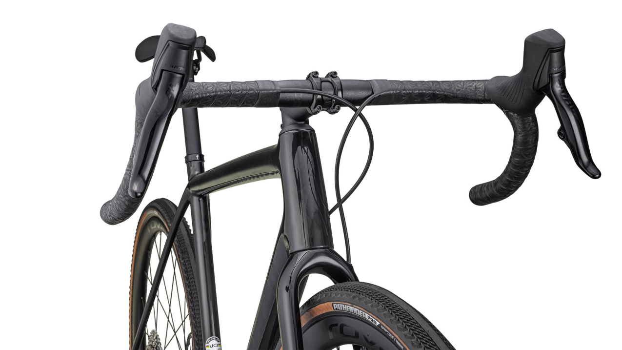 Гравийный велосипед, гоночный Specialized Crux Expert 2023 Gloss Carbon / Tarmac Black Артикул 91423-3044, 91423-3054, 91423-3056, 91423-3052, 91423-3049, 91423-3058, 91423-3061