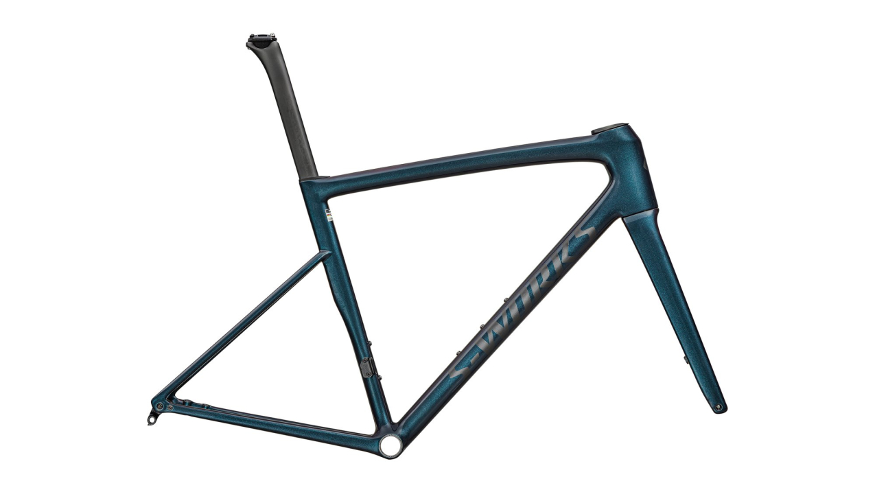Рамы шоссе, гревел рама Specialized S-Works Tarmac SL8 2025 Gloss Red To Black Pearl Over Deep Lake Metallic Артикул 74925-0356, 74925-0349, 74925-0361, 74925-0354, 74925-0358, 74925-0352, 74925-0344