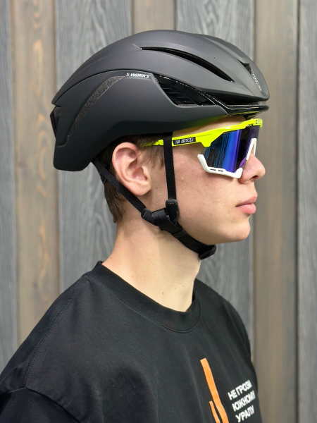 Очки Очки спортивные Scicon AeroShade XL оправа Yellow Fluo линза SCNPP Multimirror Blue + Clear Артикул 
