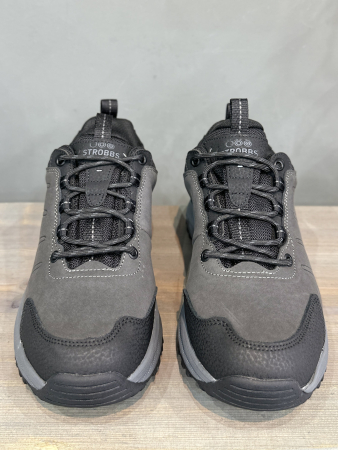 Кроссовки Кроссовки Strobbs C3605-1 серый Артикул C3605-1-45, C3605-1-41, C3605-1-42, C3605-1-43, C3605-1-44