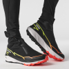 Зимняя обувь Кроссовки Salomon Winter Cross Spike Black/Neon Flame/Safety Yellow Артикул L47307300-10.5, L47307300-9, L47307300-10