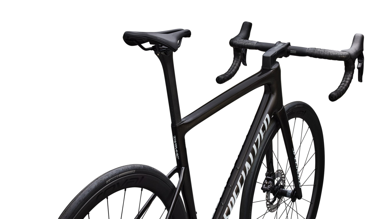 Шоссейные велосипеды Specialized Tarmac SL8 Expert - Shimano Ultegra Di2 2026 Gloss Obsidian Metallic / 25% Cqv Reflex Su Артикул 94926-3058, 94926-3052, 94926-3061, 94926-3044, 94926-3056, 94926-3054, 94926-3049