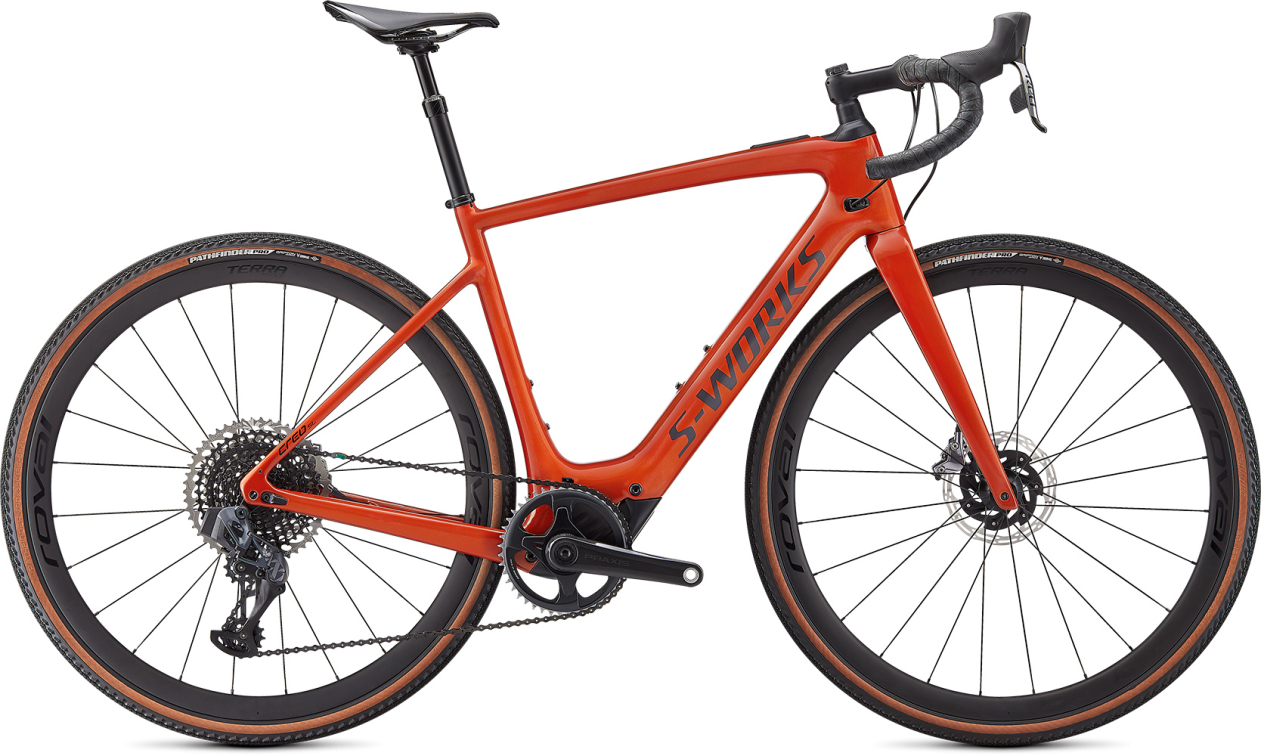 TURBO CREO - теперь 200 км реально! Specialized S-Works Turbo Creo SL Carbon EVO 2022 Gloss Redwood/Satin Carbon Артикул 98121-0105, 98121-0104, 98121-0102, 98121-0106, 98121-0103