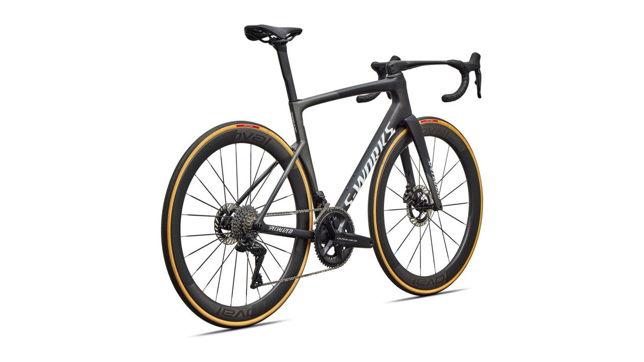 S-WORKS велосипеды шоссе Specialized S-Works Tarmac SL9 Di2 2027 Satin Carbon / Gloss White Артикул 94927-0256, 94927-0249, 94927-0254, 94927-0258, 94927-0252, 94927-0261