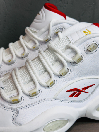 Кроссовки Кроссовки Reebok Question Mid ftwr white/ftwr white/vector red Артикул GX02308.5, GX023011, GX02309.5, GX02308, GX02307, GX02305.5, GX023011.5