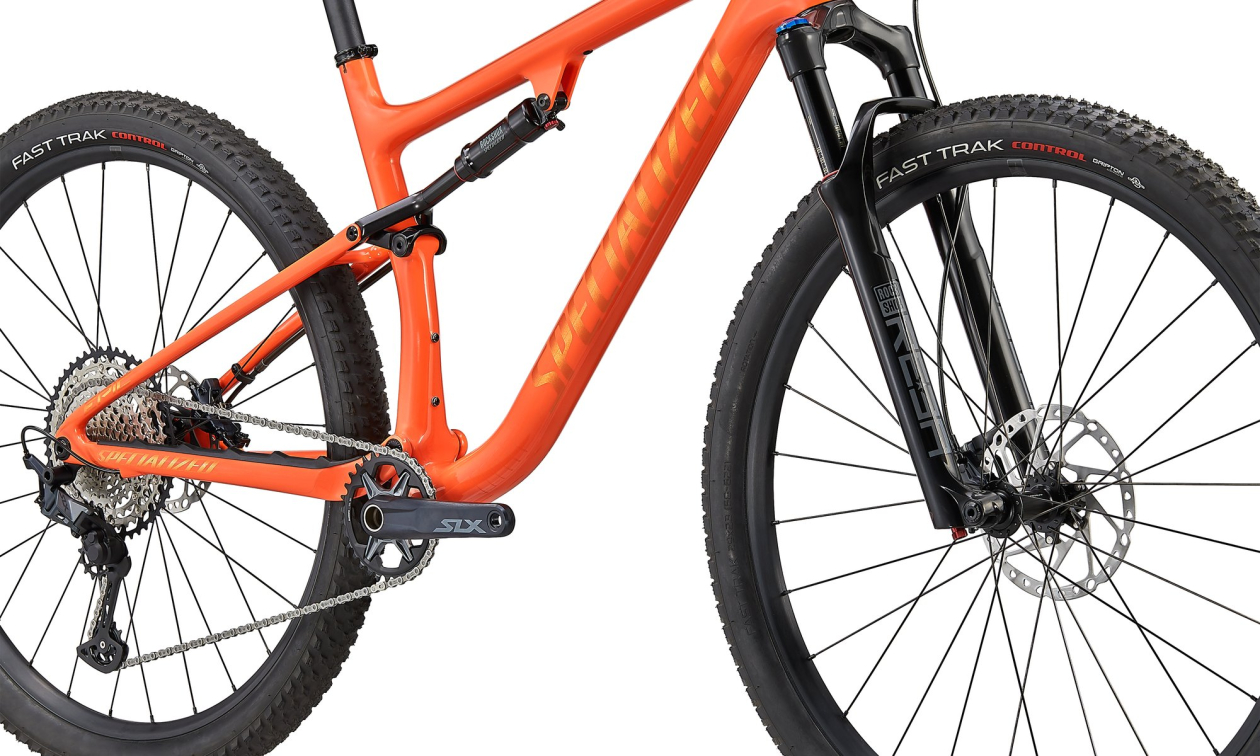 Купить Specialized Epic Comp 2021 Gloss Blaze / Goldpearl BR Артикул 97620-5302, 97620-5304, 97620-5305, 97620-5303, 97620-5301